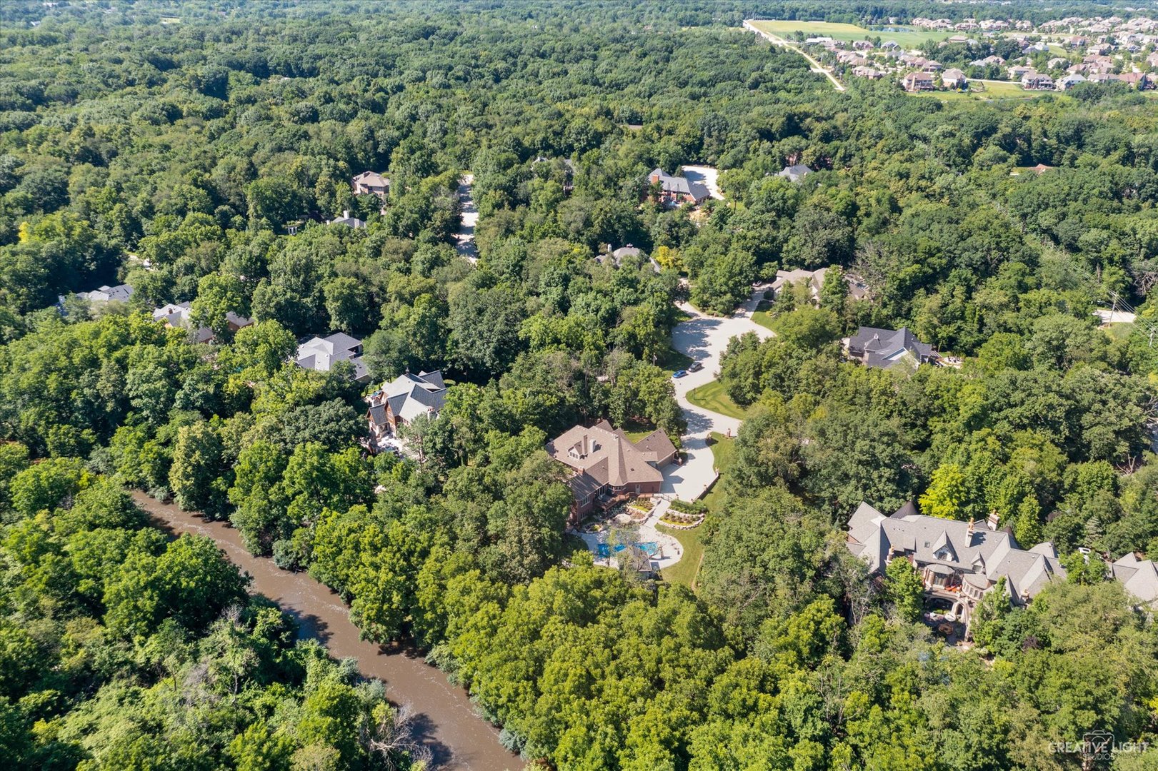 521 Chatfield Road New Lenox, IL 60451 - Photo 48 of 48 an aerial view of a house with a yard