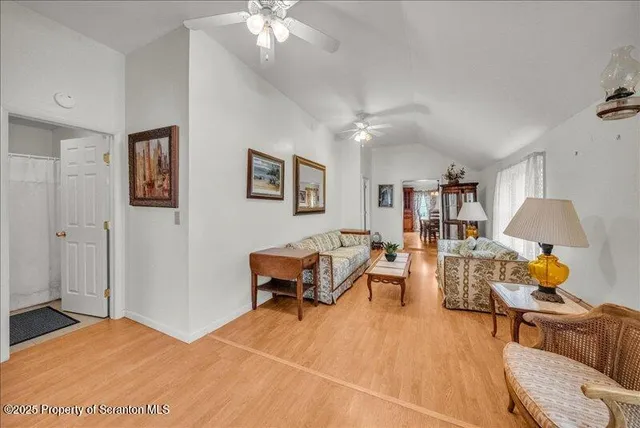 a view of a yard with an outdoor space and seating