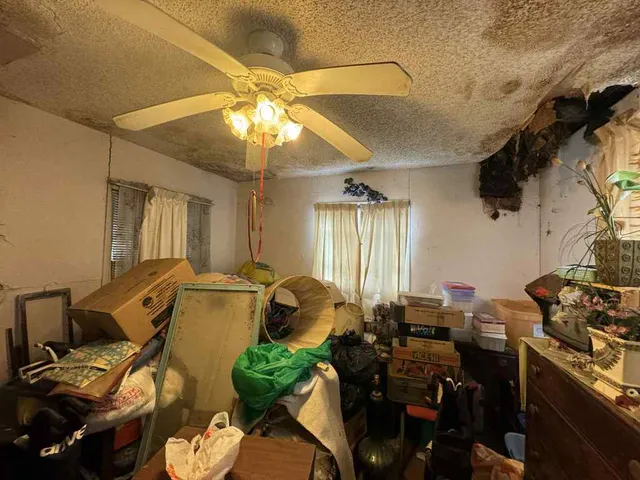 a view of water heater room