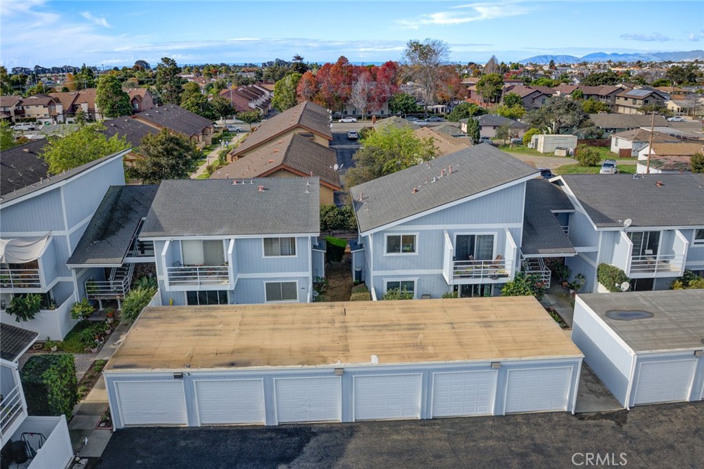 1165 Maple Street, Unit E Arroyo Grande, CA 93420 - Photo 46 of 50 an aerial view of a house with a yard