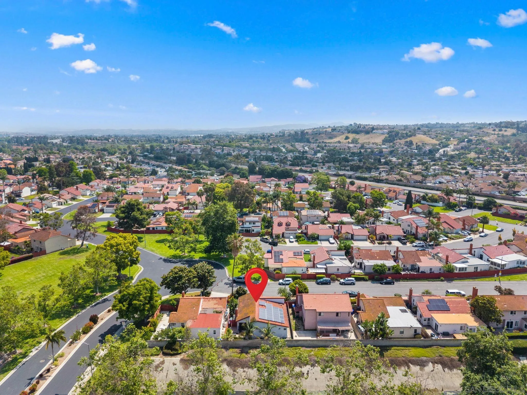 4444 Silver Birch Way Oceanside, CA 92057 - Photo 38 of 54 an aerial view of a city