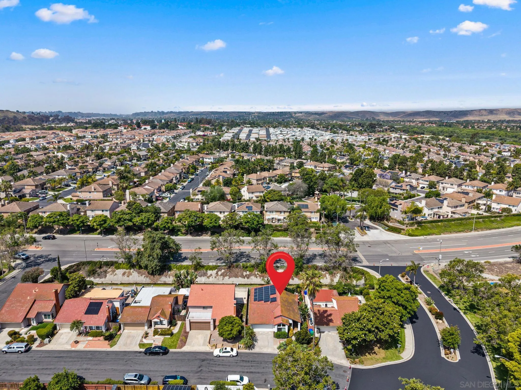 4444 Silver Birch Way Oceanside, CA 92057 - Photo 46 of 54 an aerial view of a city