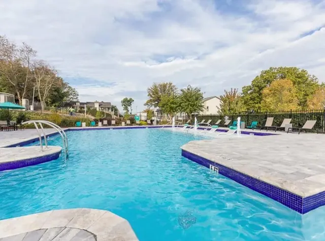 a view of outdoor space with seating area