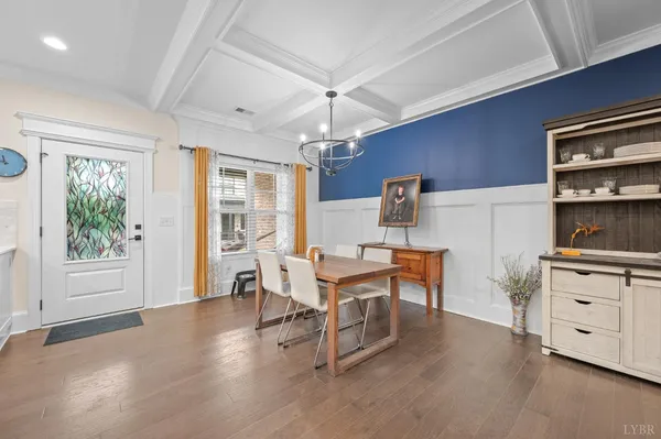 a view of a room with shelves