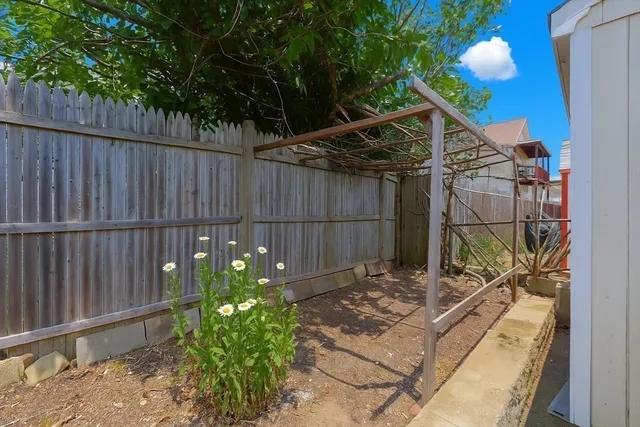 a car parked in front of a house