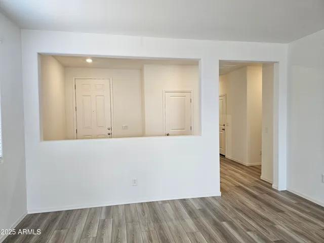 a view of wooden floor