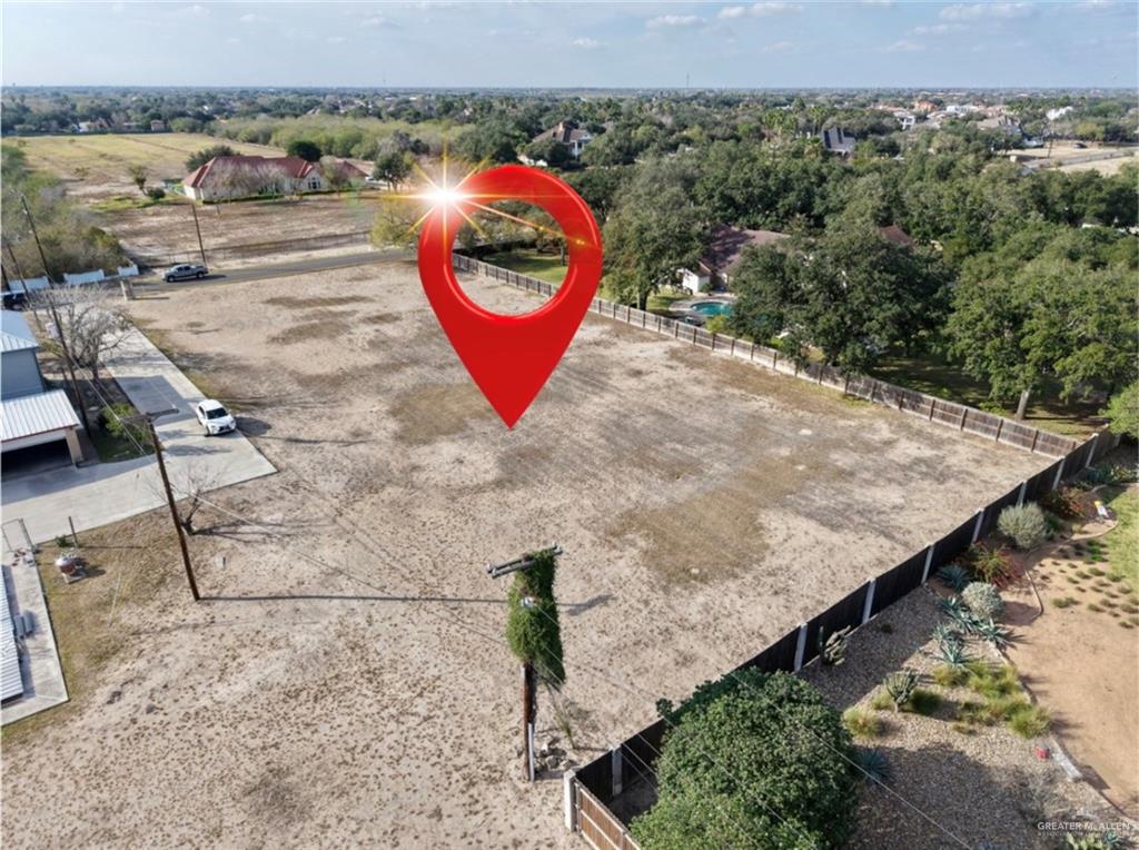0 North Glasscock Road Mission, TX 78573 - Photo 8 of 10 an aerial view of a backyard