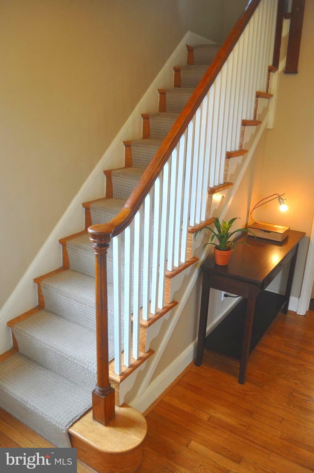 308 Kingston Road Baltimore, MD 21229 - Photo 2 of 30 a view of entryway and hall with wooden floor