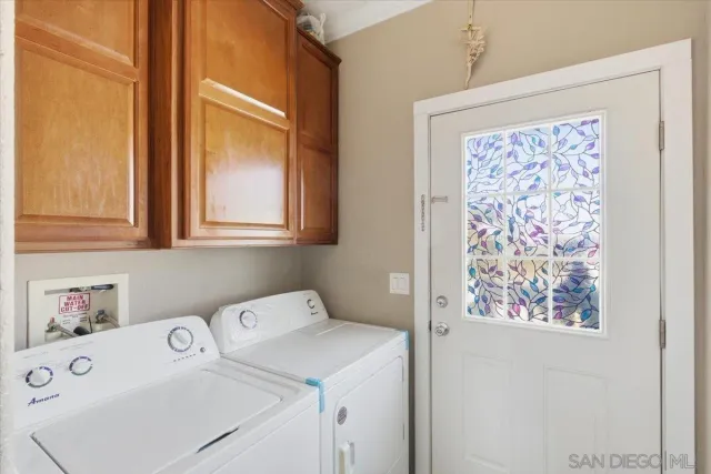 a close view of water heater room