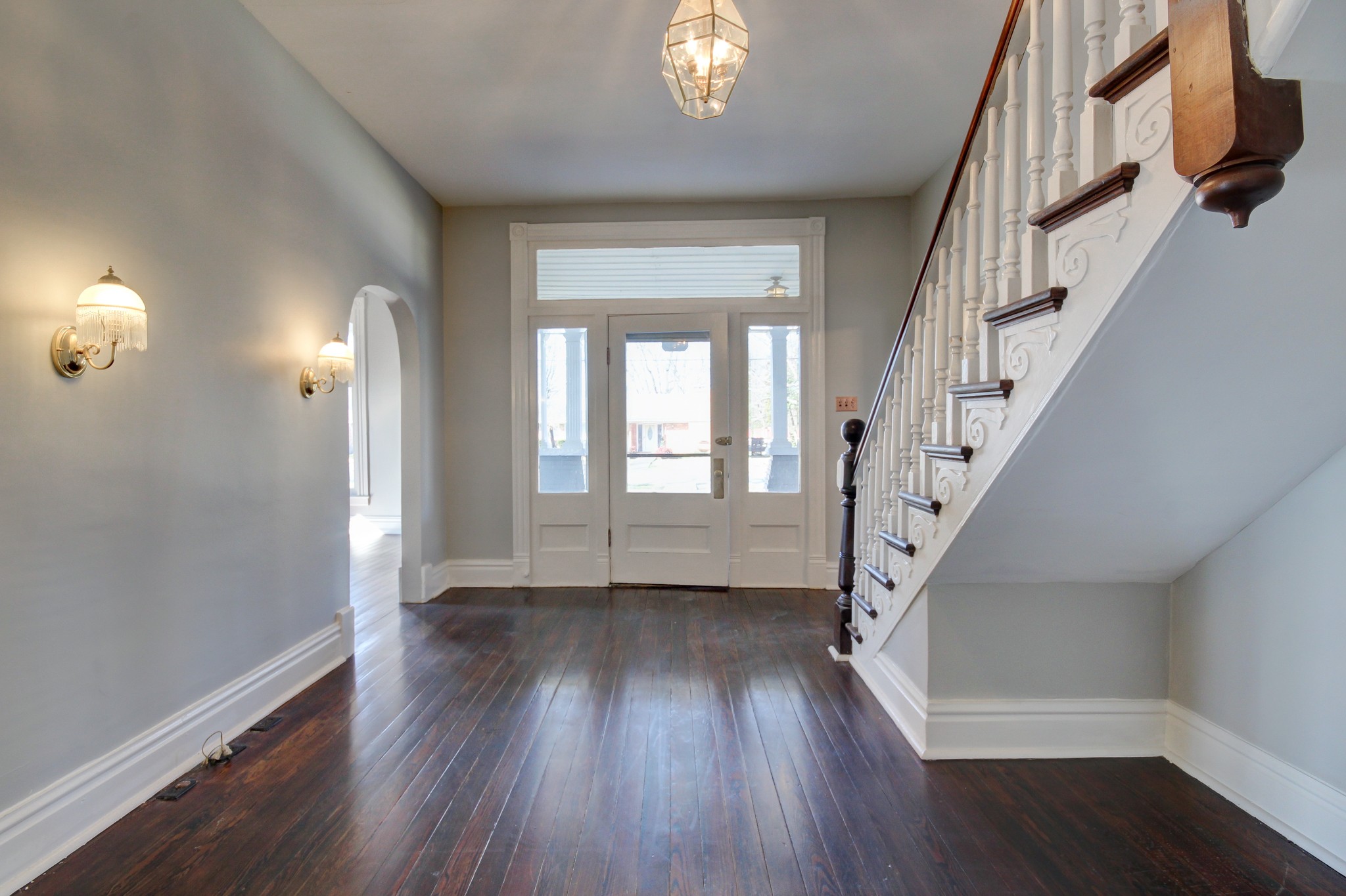 389 3rd Street Guthrie, KY 42234 - Photo 10 of 69 wooden floor in an empty room with a window