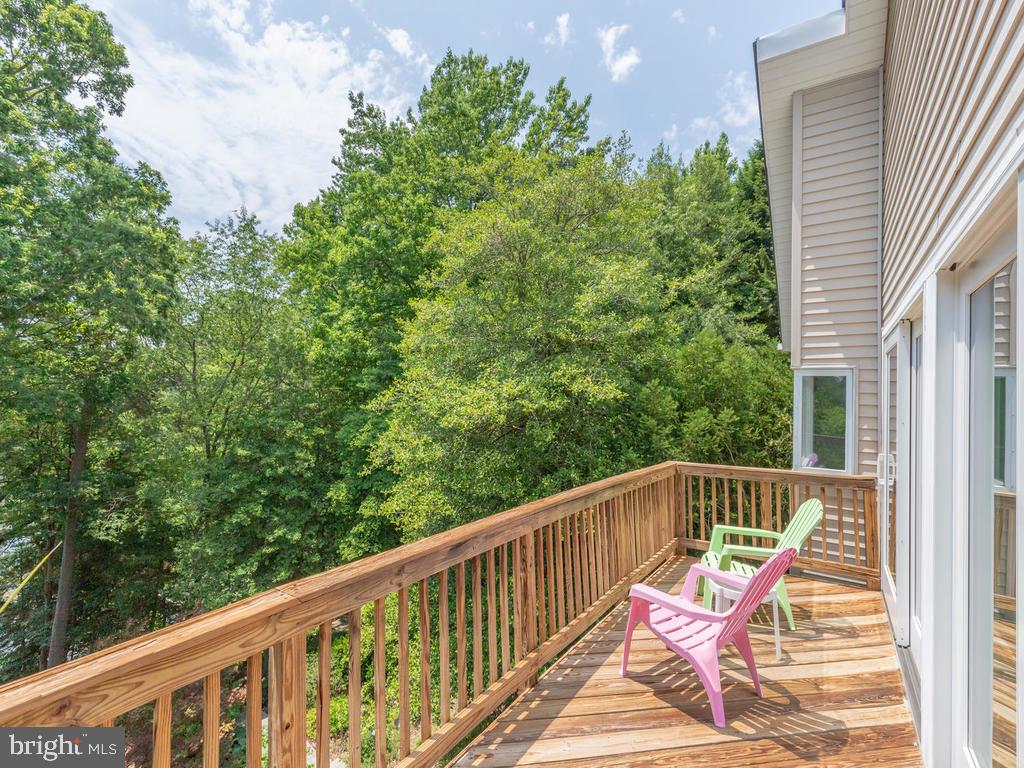 815 Dividing Road Severna Park, MD 21146 - Photo 43 of 74 Deck off master bedroom