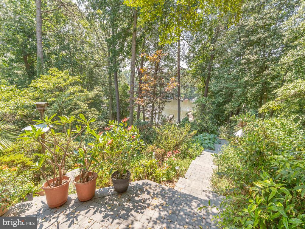 815 Dividing Road Severna Park, MD 21146 - Photo 61 of 74 Custom paver pathway to the water