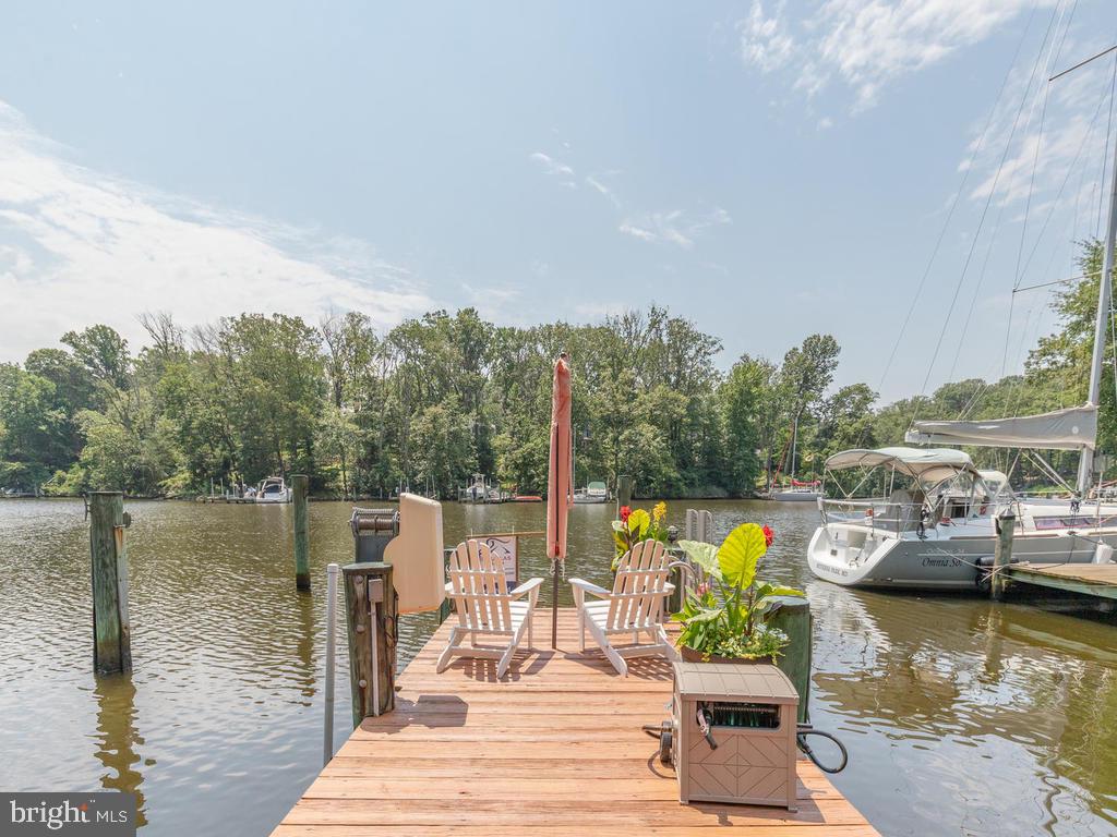815 Dividing Road Severna Park, MD 21146 - Photo 69 of 74 Boat lift and multiple slips