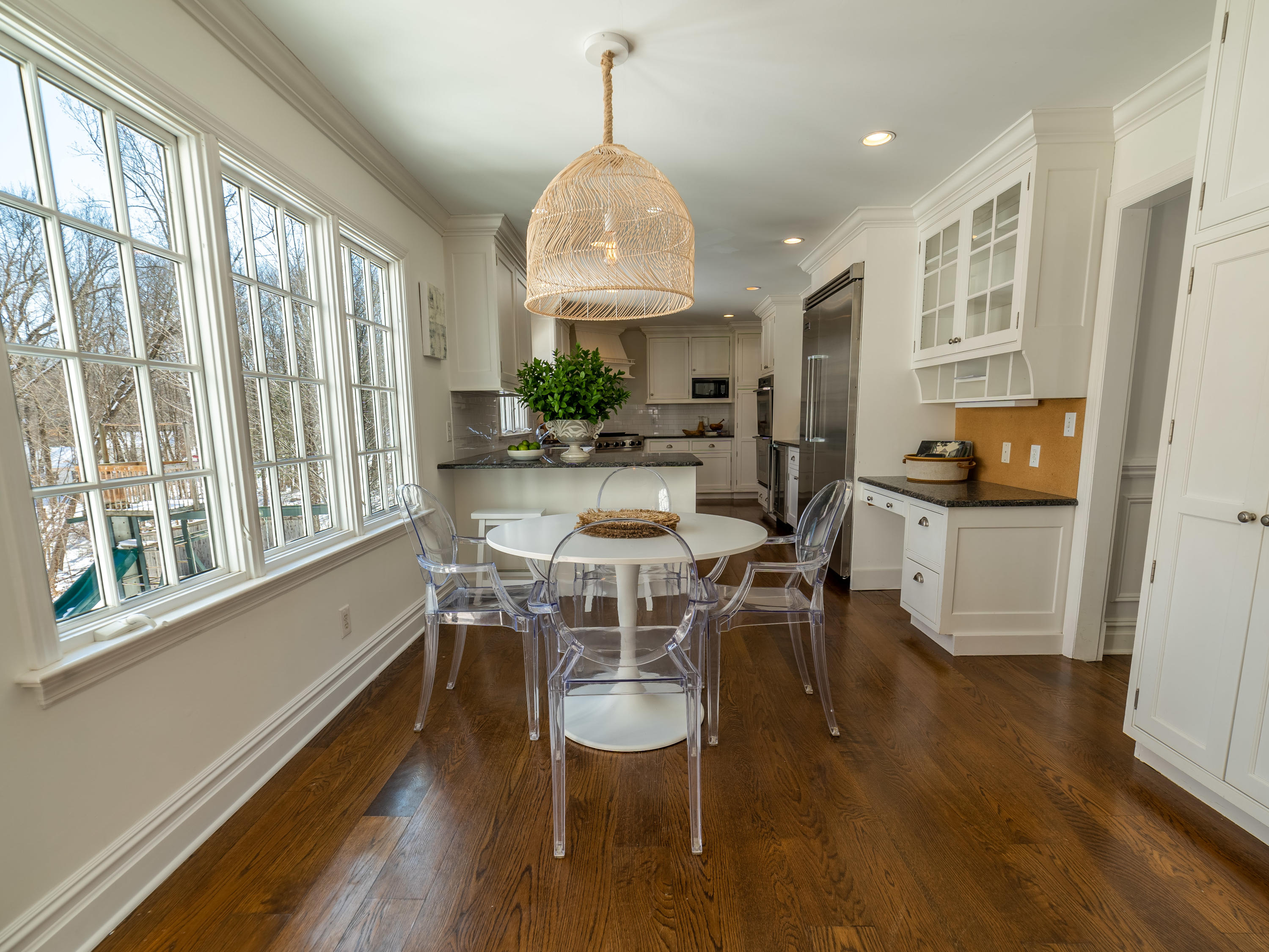 103 Salem Road New Canaan, CT 06840 - Photo 14 of 42 a dining room with furniture window wooden floor