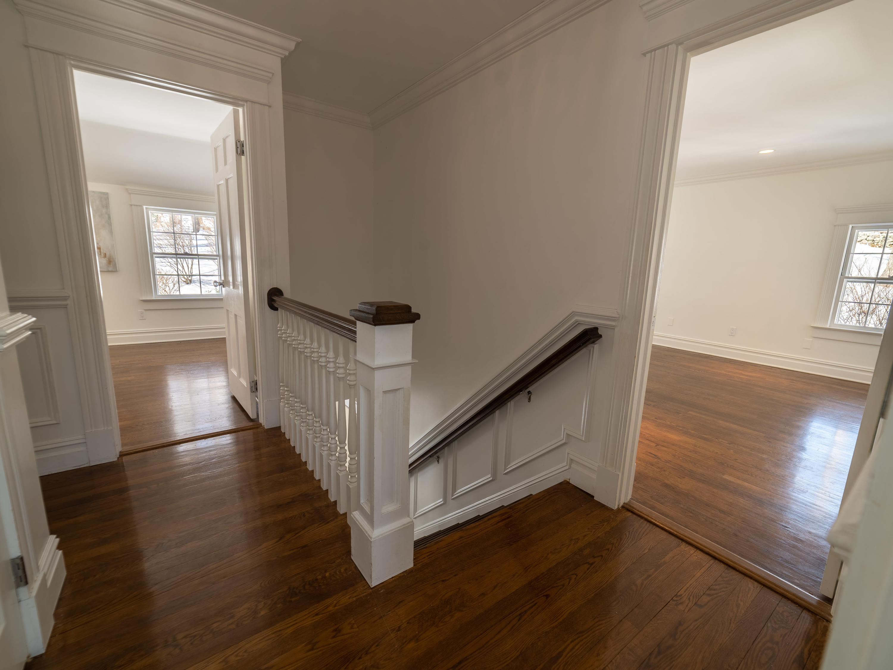 103 Salem Road New Canaan, CT 06840 - Photo 17 of 42 a view of an entryway with wooden floor