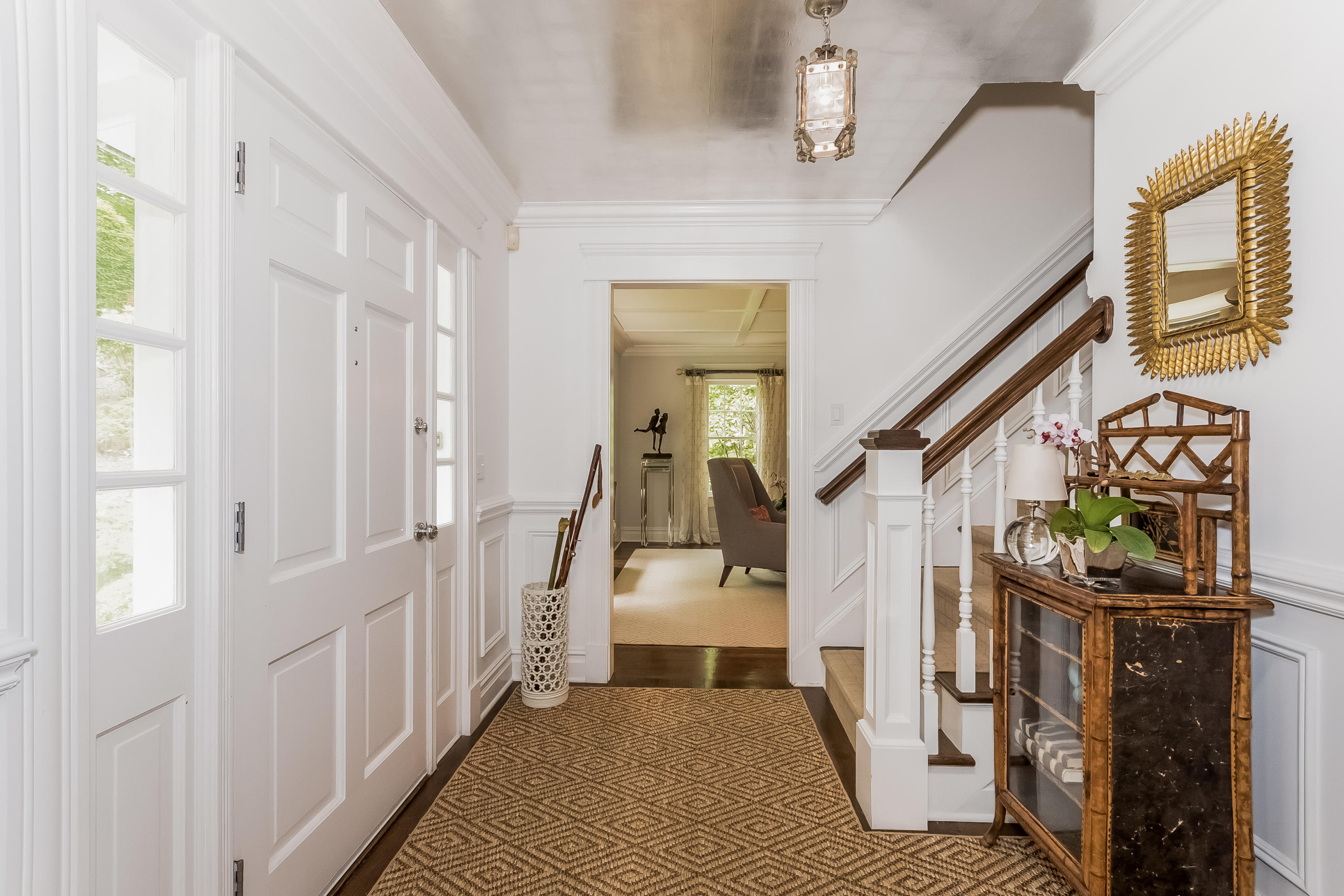 103 Salem Road New Canaan, CT 06840 - Photo 4 of 42 a view of an entryway with staircase