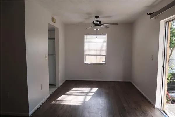 a view of room with window