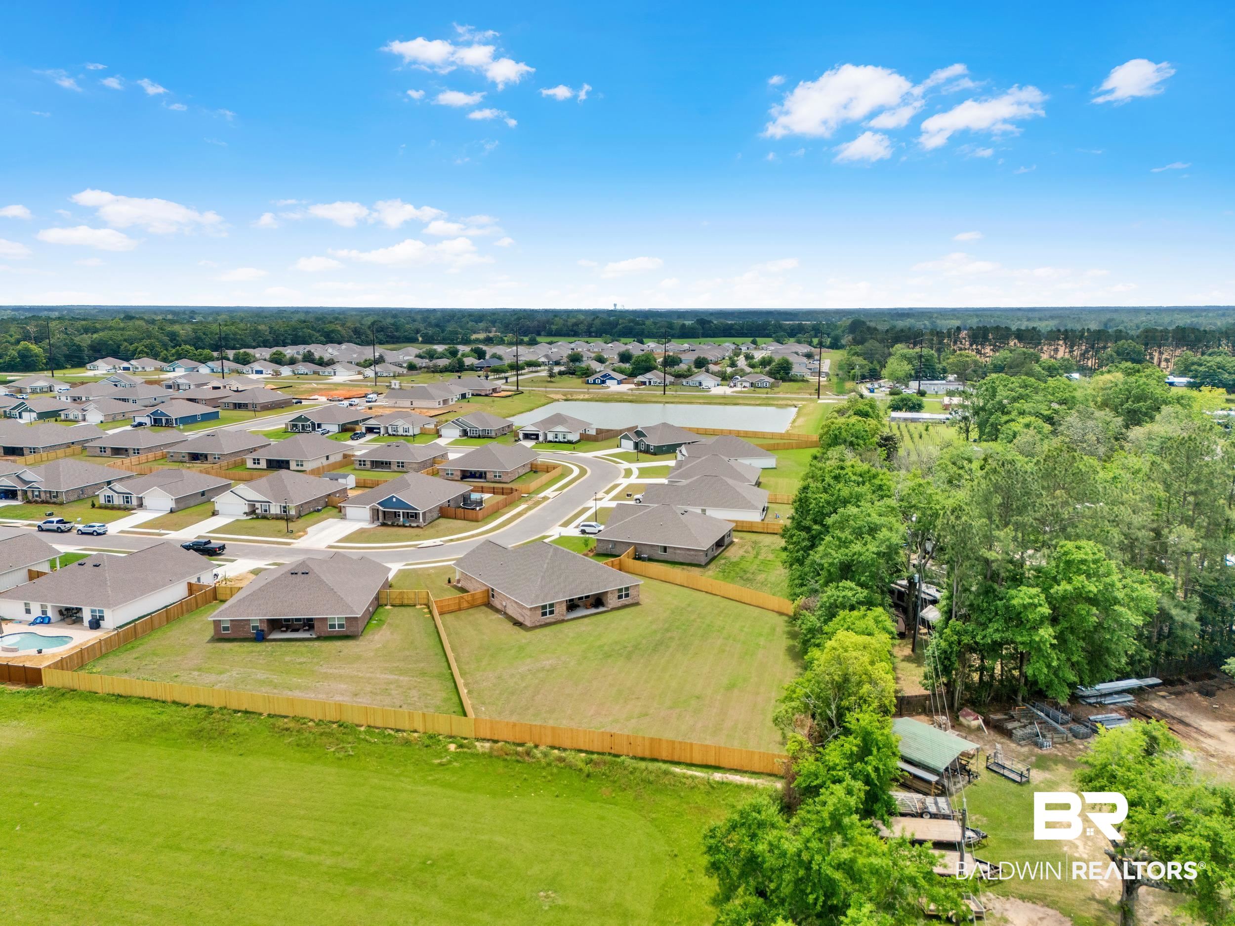 24460 Ringneck Loop Elberta, AL 36530 - Photo 40 of 46 Birds eye view of property with a residential view
