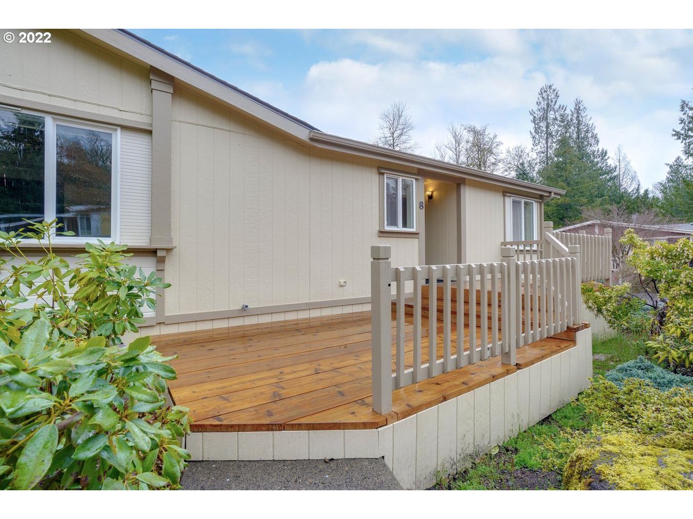 25222 East Welches Road, Unit 8 Welches, OR 97067 - Photo 31 of 31 a view of a house with backyard and garden