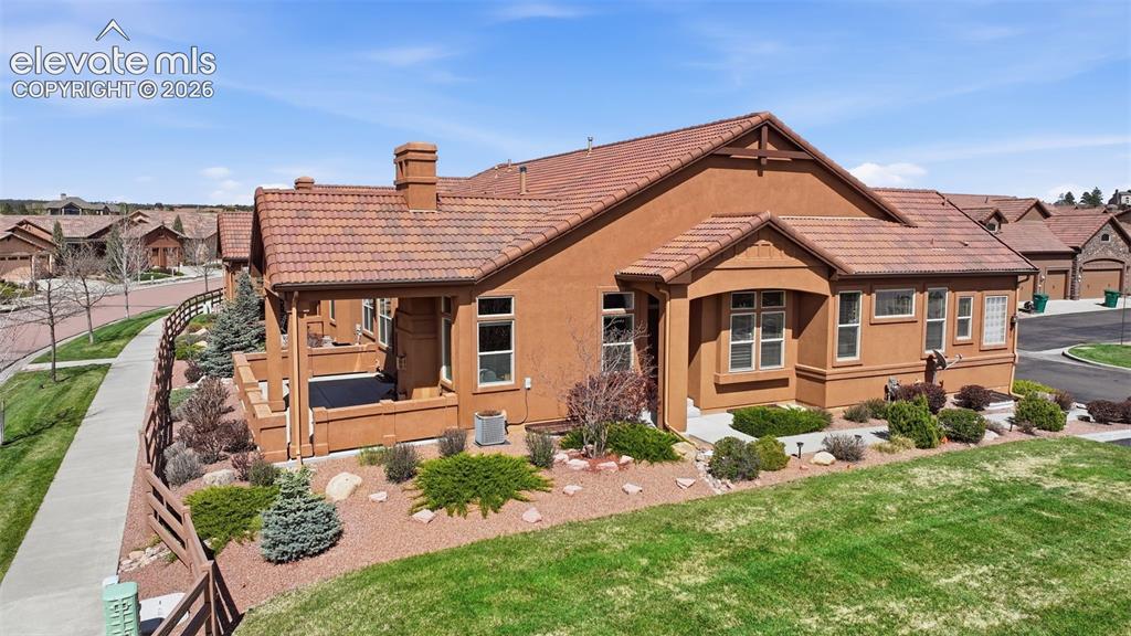 13184 Cake Bread Heights Colorado Springs, CO 80921 - Photo 4 of 47 Open space and landscaping