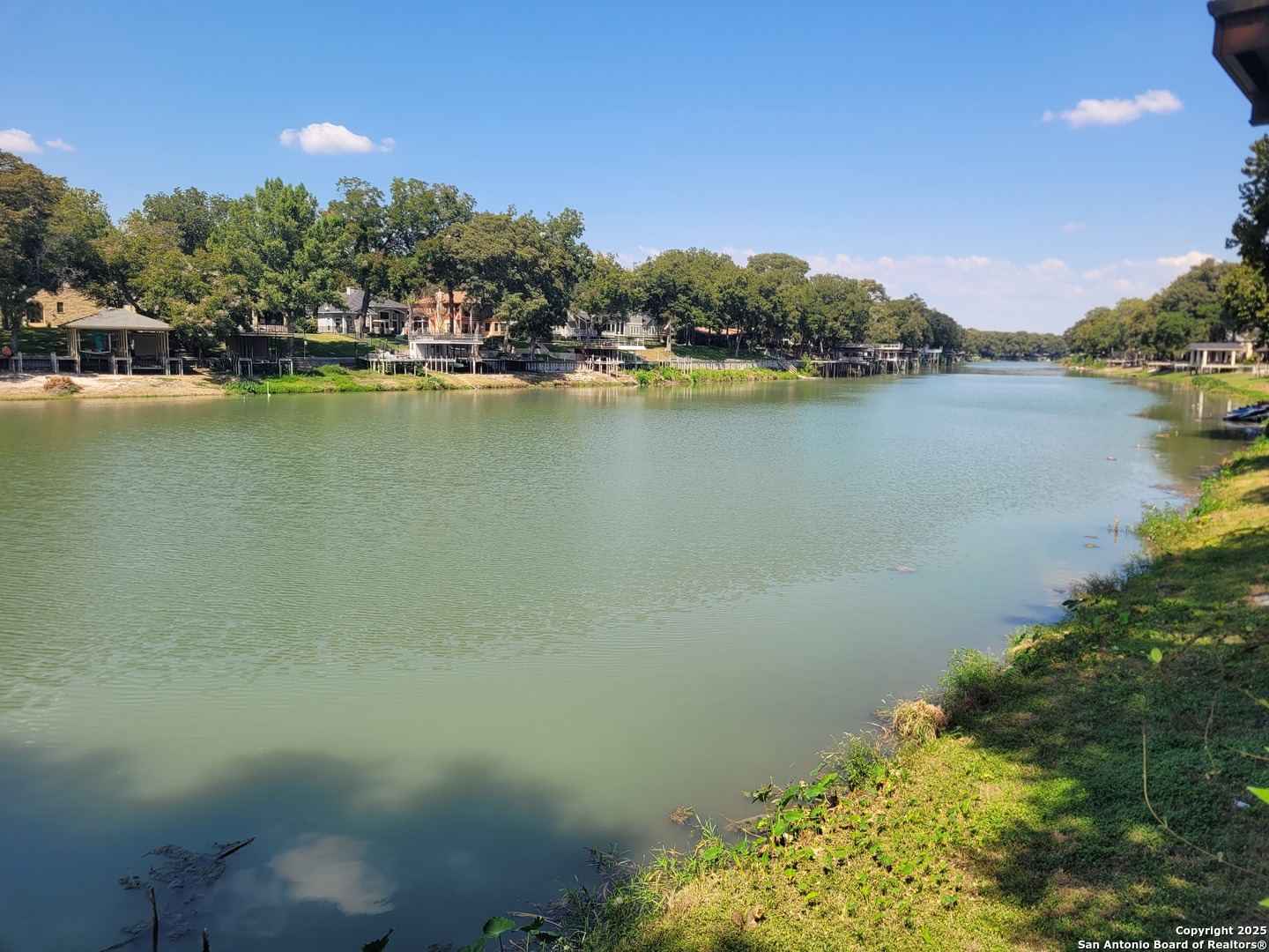 510 Rudeloff Road Seguin, TX 78155 - Photo 54 of 54 a view of a lake with a mountain in the background