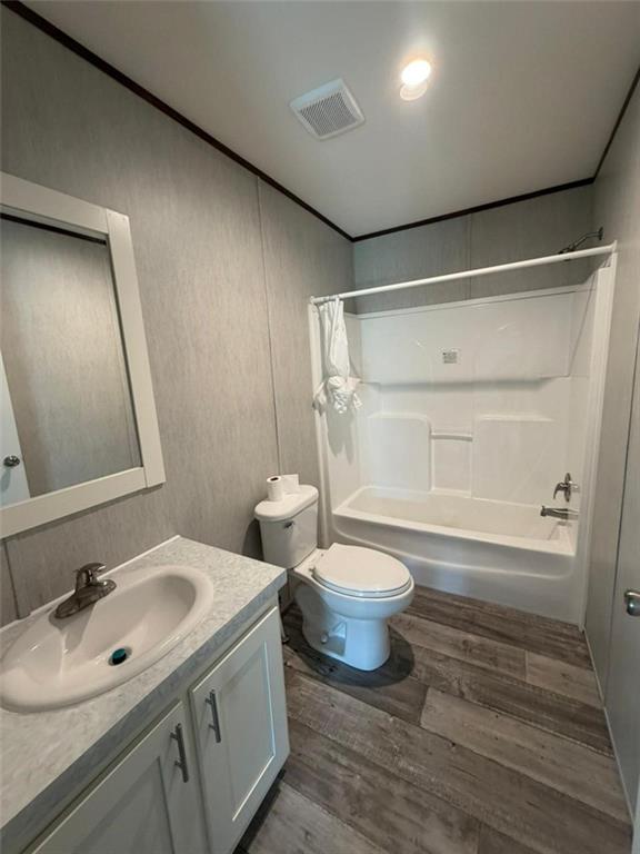 2606 Whipporwill Road Royston, GA 30662 - Photo 13 of 30 a bathroom with a sink toilet and shower