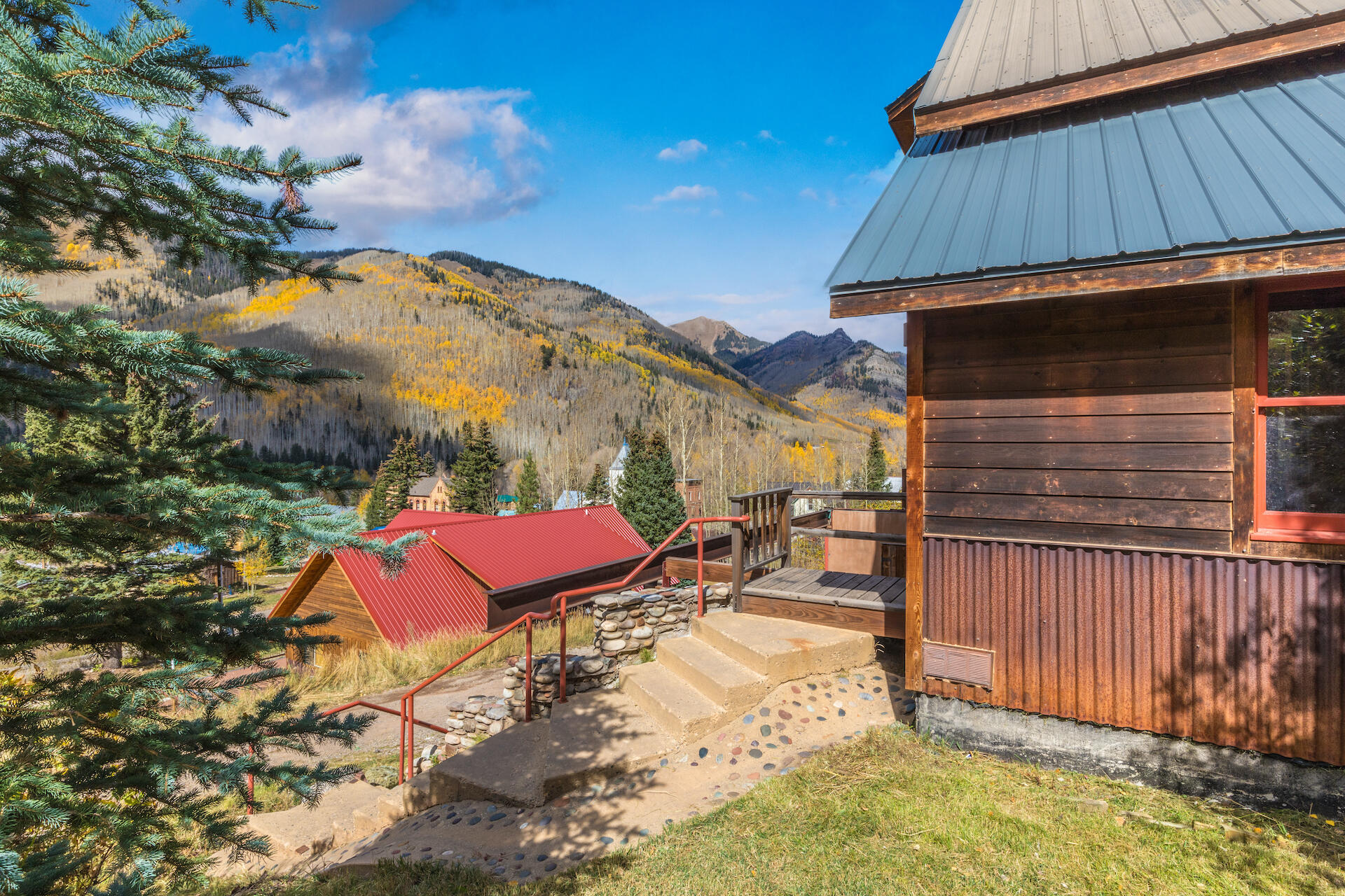 15 South Garfield Street Rico, CO 81332 - Photo 43 of 43 a view of a wooden deck front of house