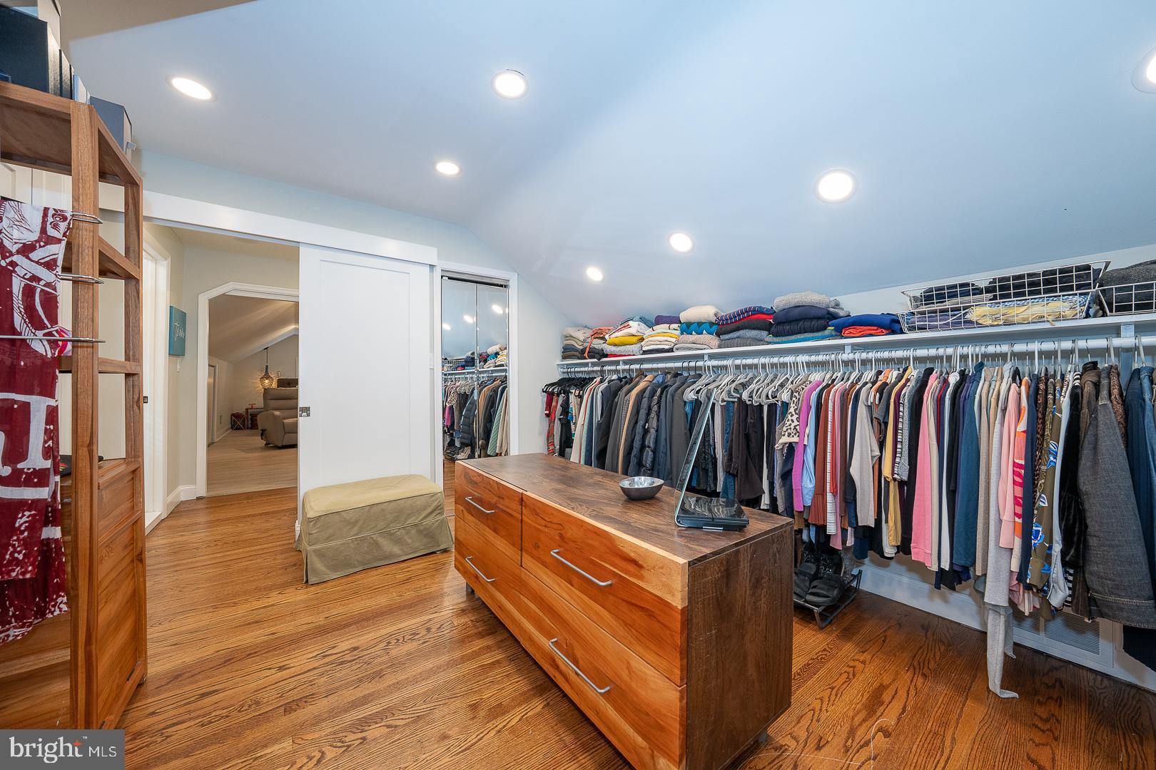 1022 Clover Hill Road Wynnewood, PA 19096 - Photo 36 of 40 a view of walk in closet with clothes and shoes