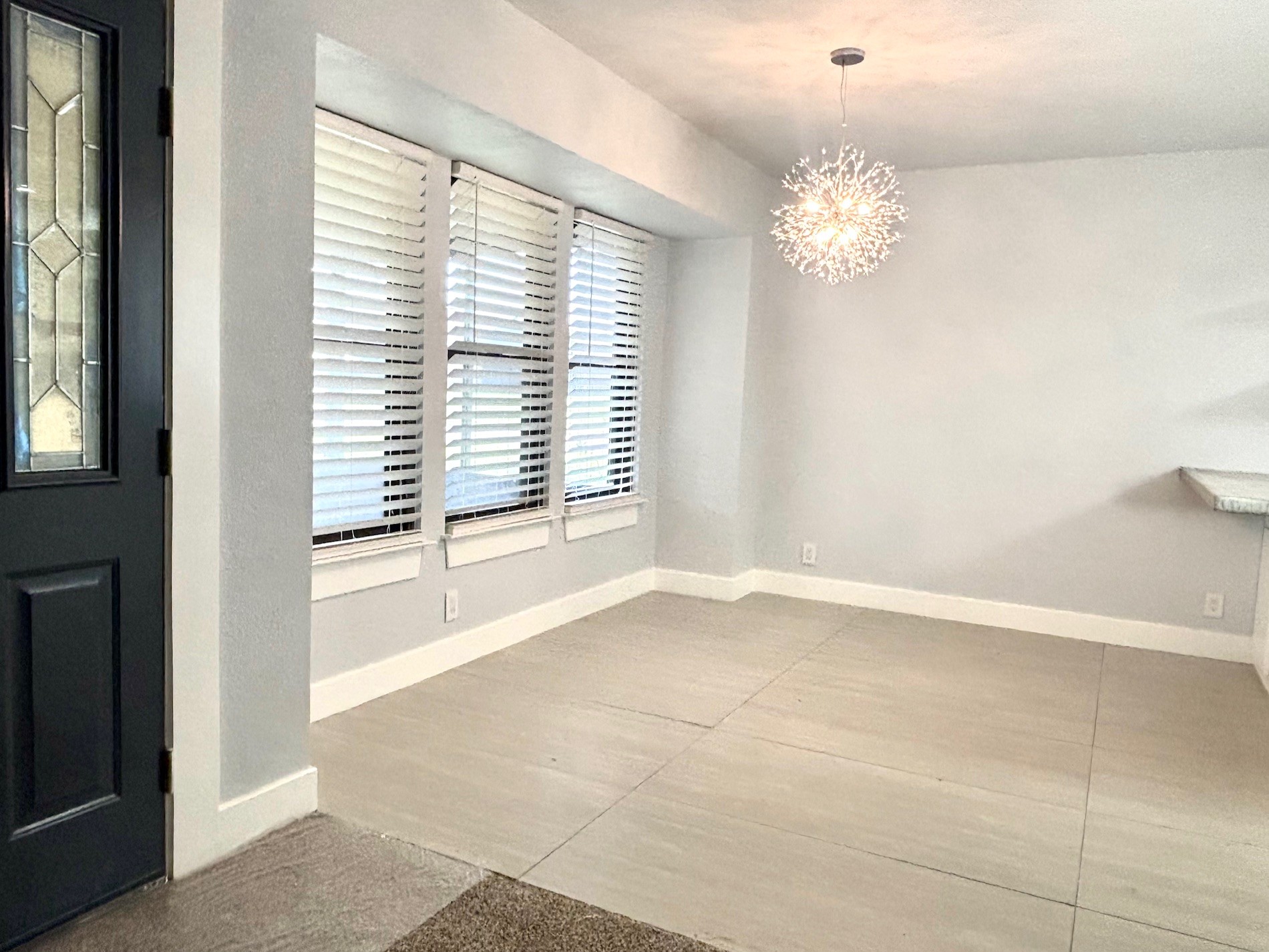 3416 Primrose Trail Georgetown, TX 78628 - Photo 14 of 35 9 x 12' dining area with baseboards and suspended lighting