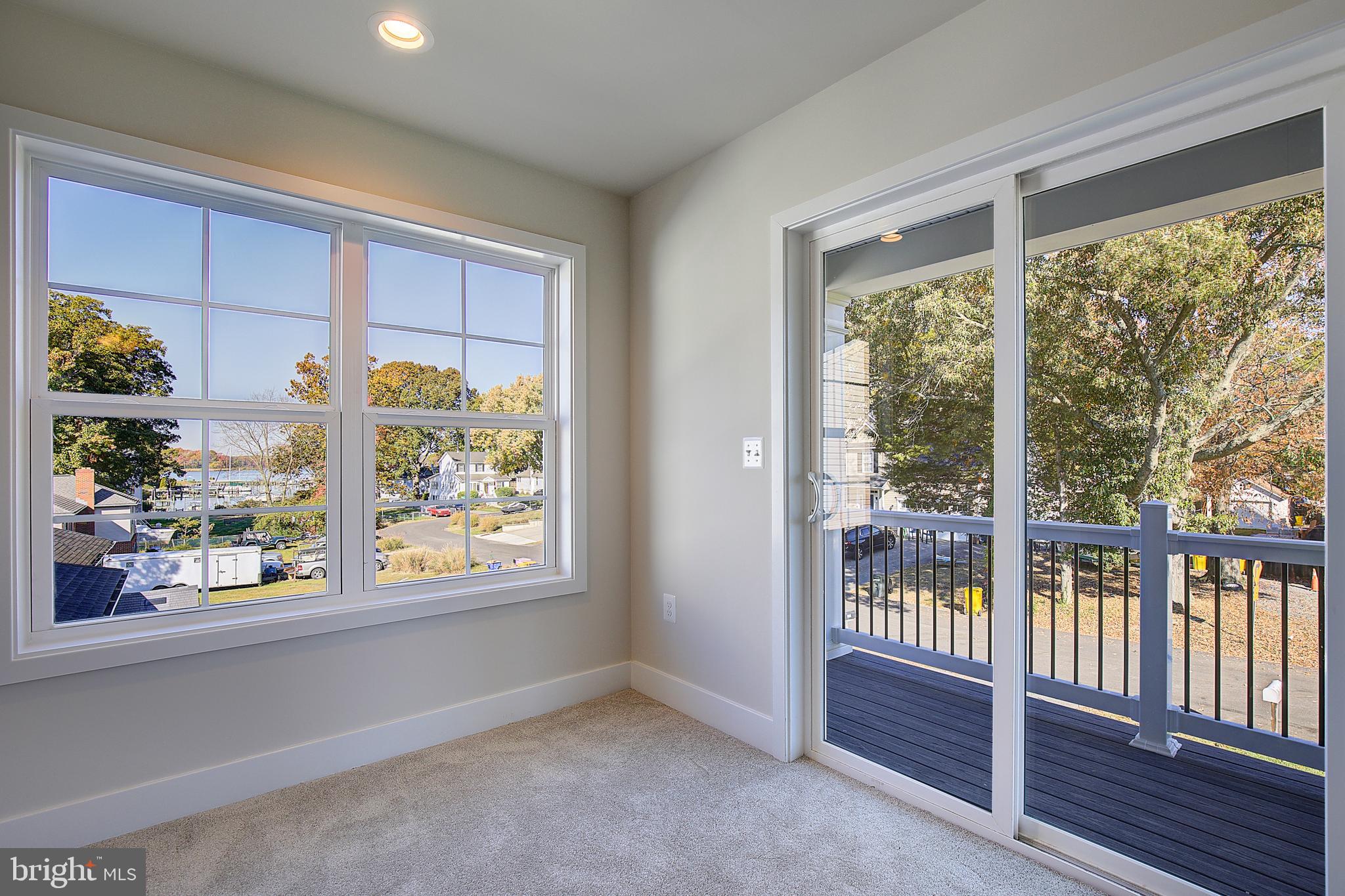 311 Poplar Avenue Edgewater, MD 21037 - Photo 22 of 39 Primary Bedroom/Deck