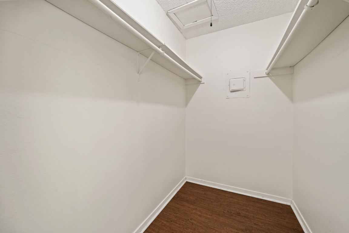 2110 Rio Grande Street, Unit 306 Austin, TX 78705 - Photo 8 of 10 a view of small space with empty racks