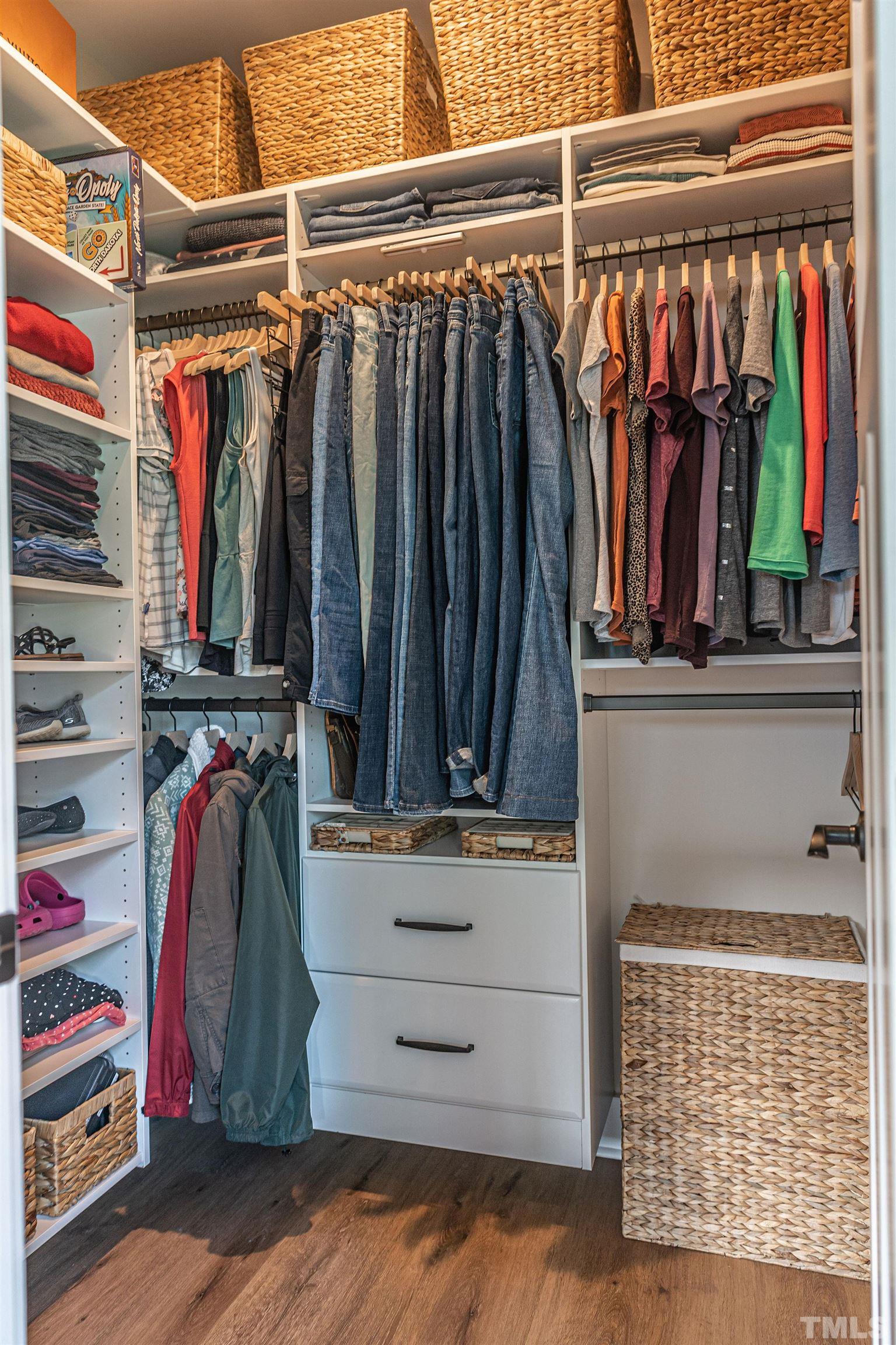 380 Sheldon Road Southern Pines, NC 28387 - Photo 15 of 32 a view of walk in closet with clothes