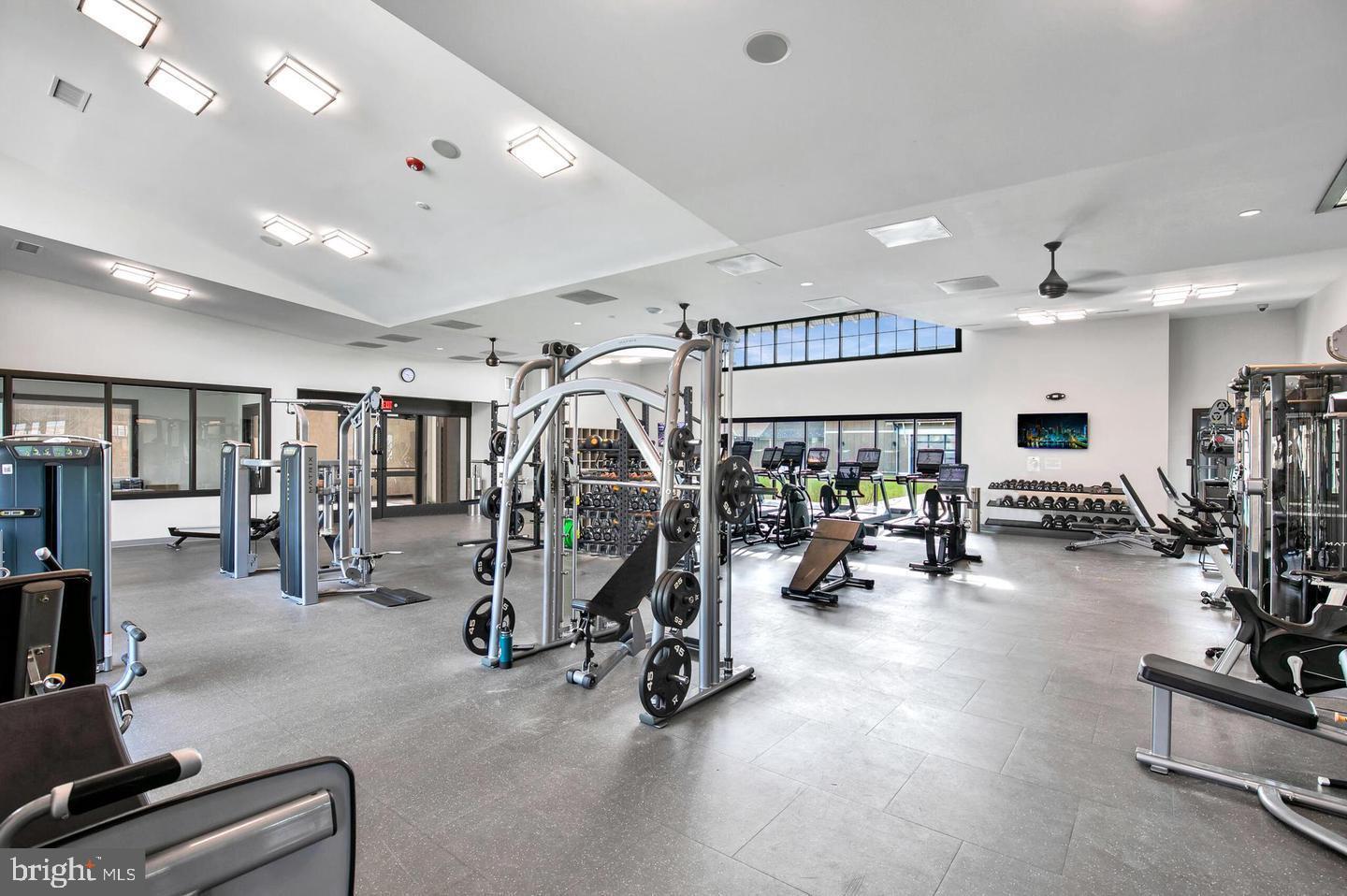3563 Worthington Boulevard Frederick, MD 21704 - Photo 49 of 52 a view of a room with gym equipment