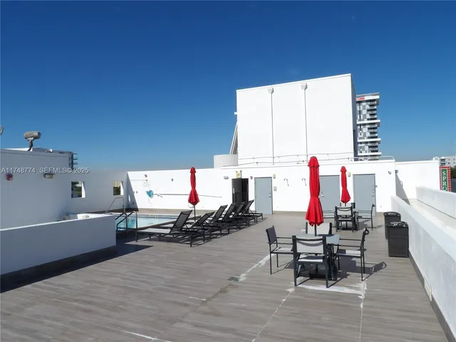 a view of a house with a balcony