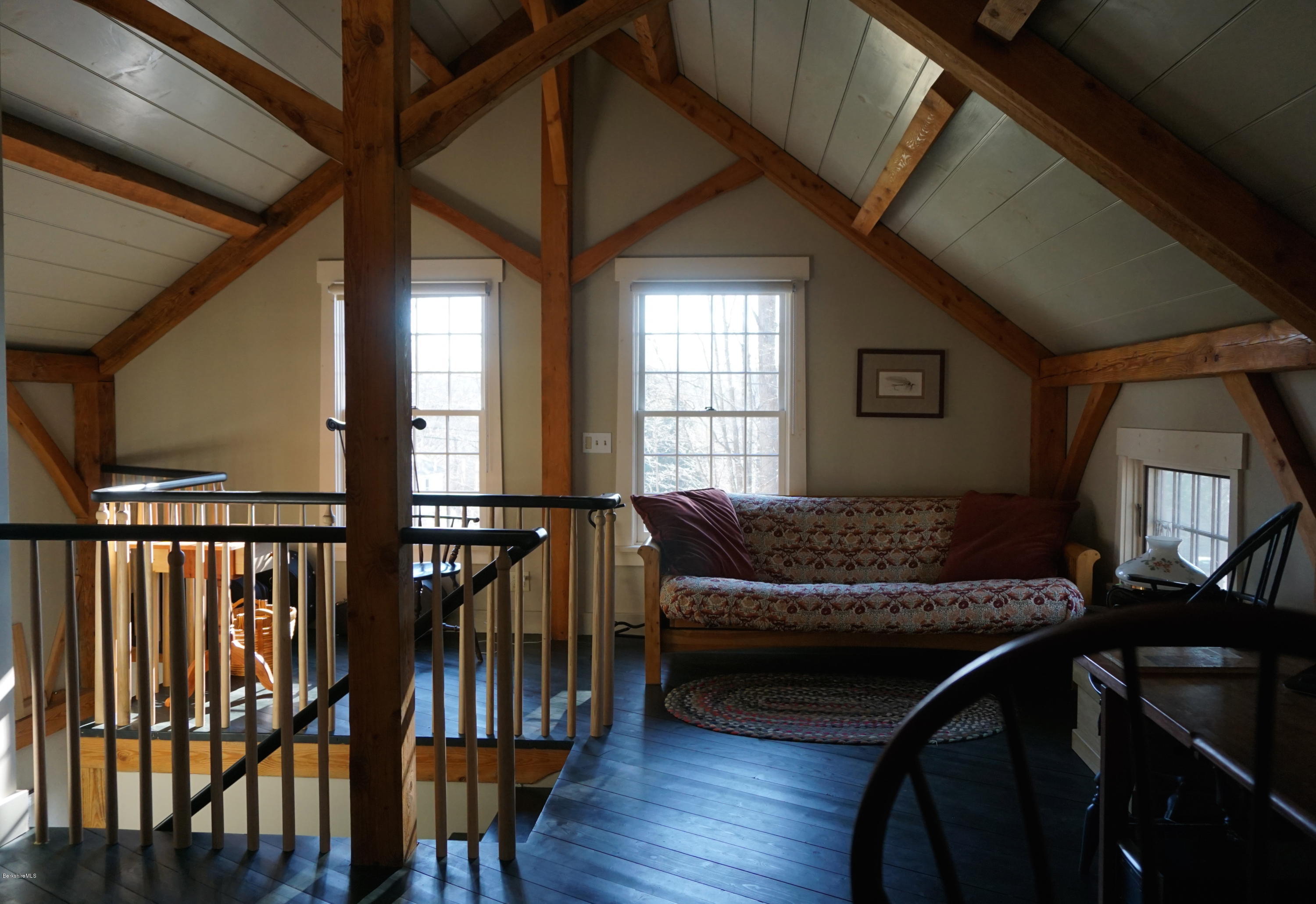 405 Main Road Monterey, MA 01245 - Photo 19 of 26 a bedroom with furniture and a window