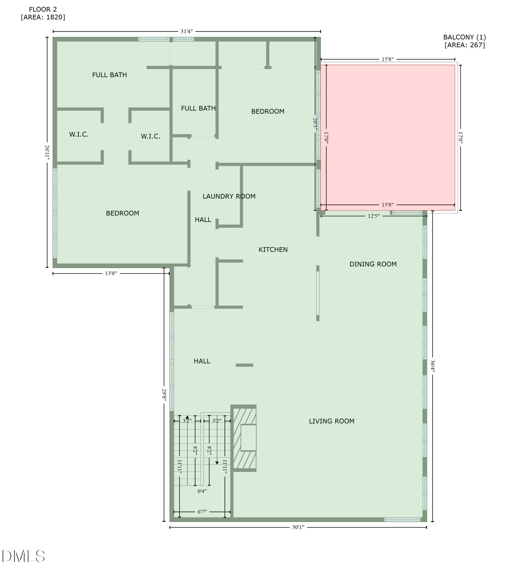 154 Hoyle Lane Henderson, NC 27537 - Photo 42 of 51 5-2nd_floor_154_hoyle_lane_henderson
