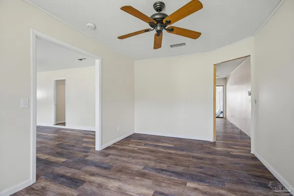 wooden floor in an empty room