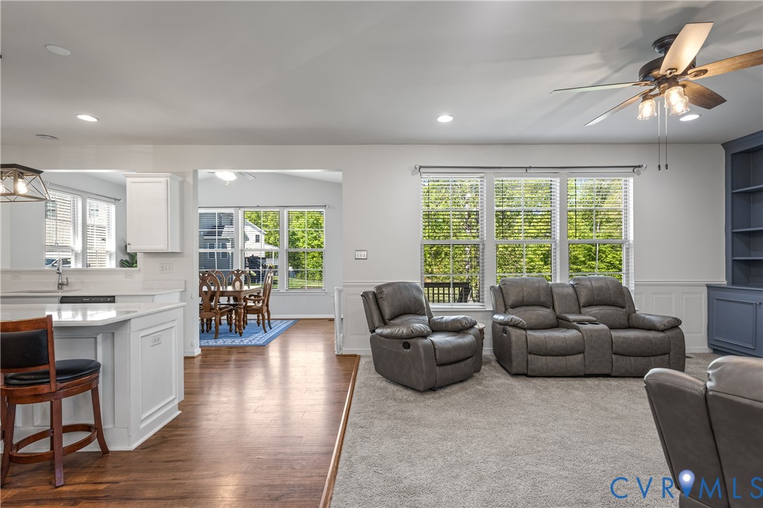 8200 Timberstone Drive Chesterfield, VA 23832 - Photo 11 of 42 a living room with furniture and large windows