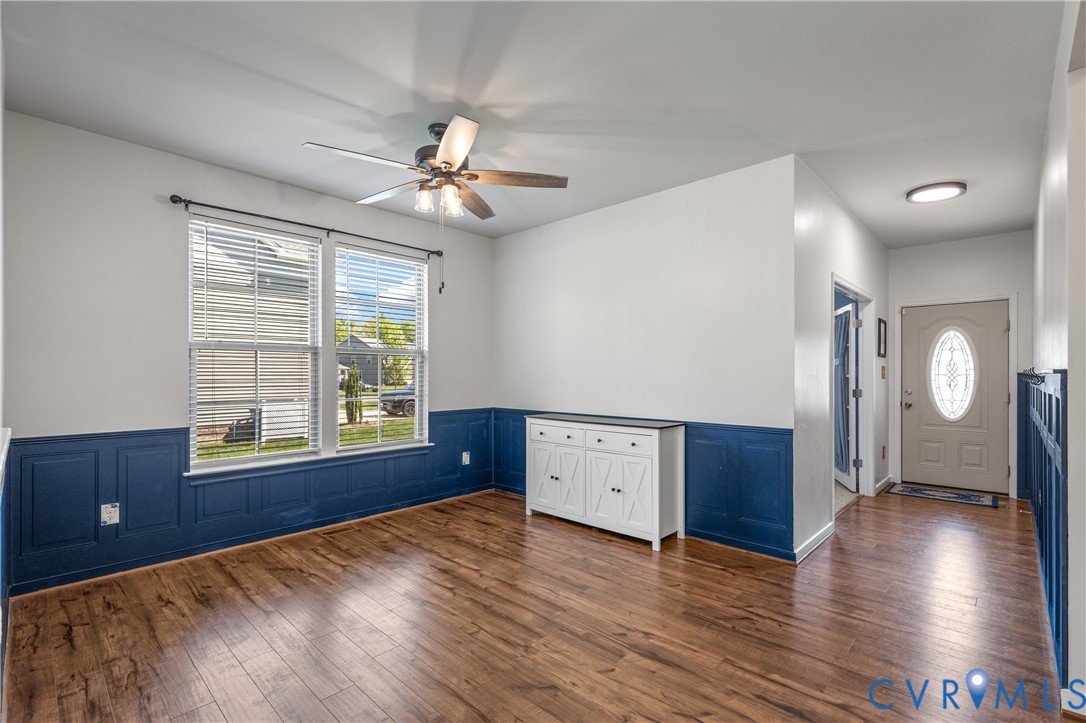 8200 Timberstone Drive Chesterfield, VA 23832 - Photo 23 of 42 a view of an empty room with window and wooden floor