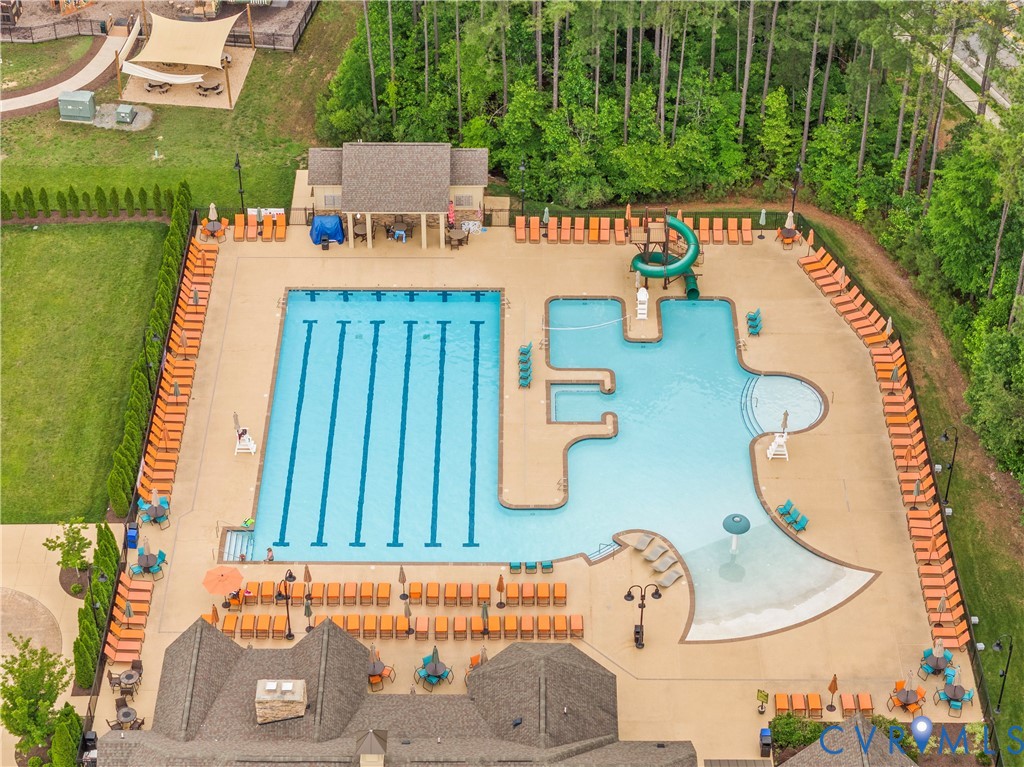 8200 Timberstone Drive Chesterfield, VA 23832 - Photo 4 of 42 swimming pool view with a outdoor seating space