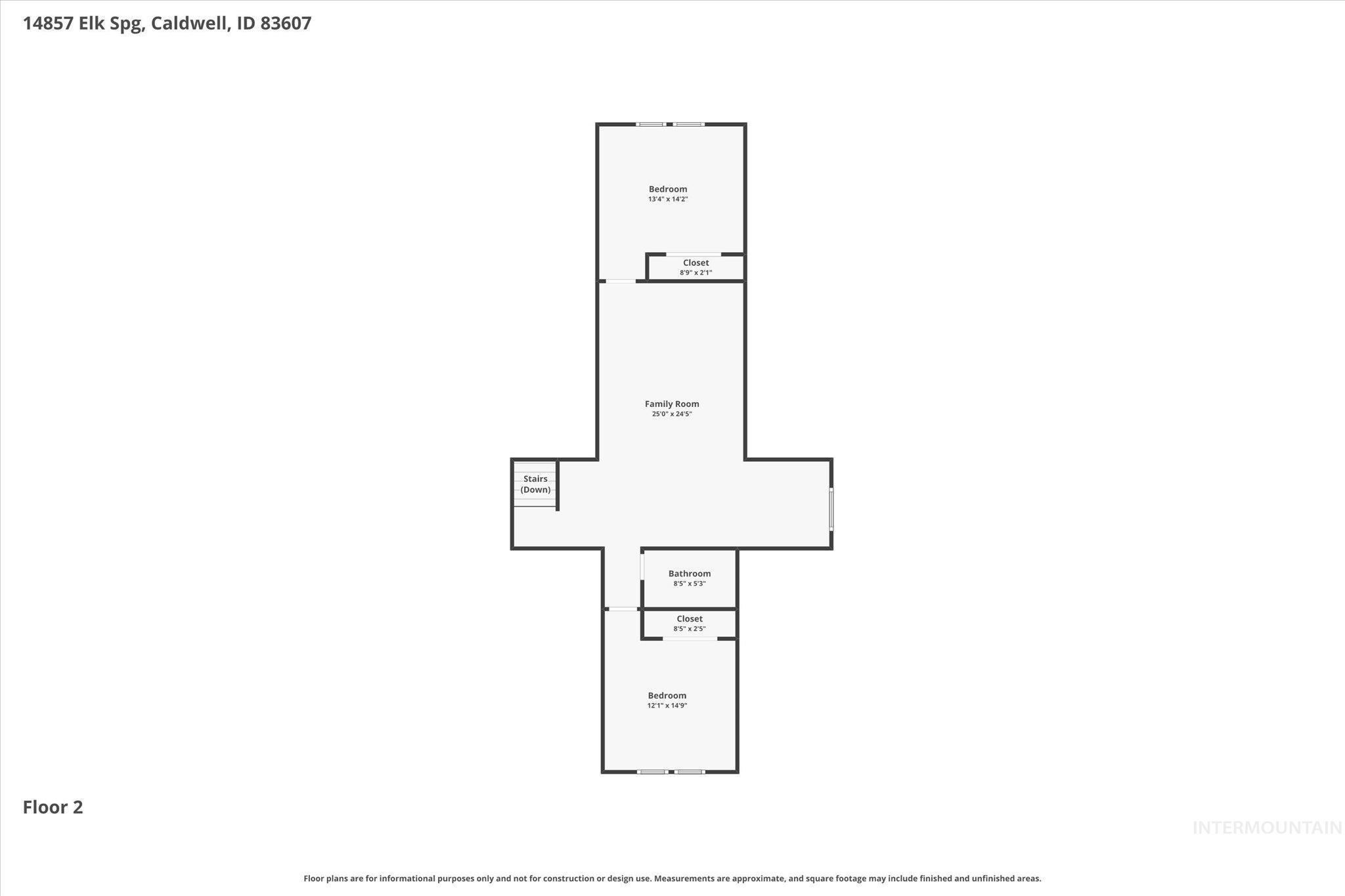 14857 Elk Spg Street Caldwell, ID 83607 - Photo 40 of 40 View of home floor plan