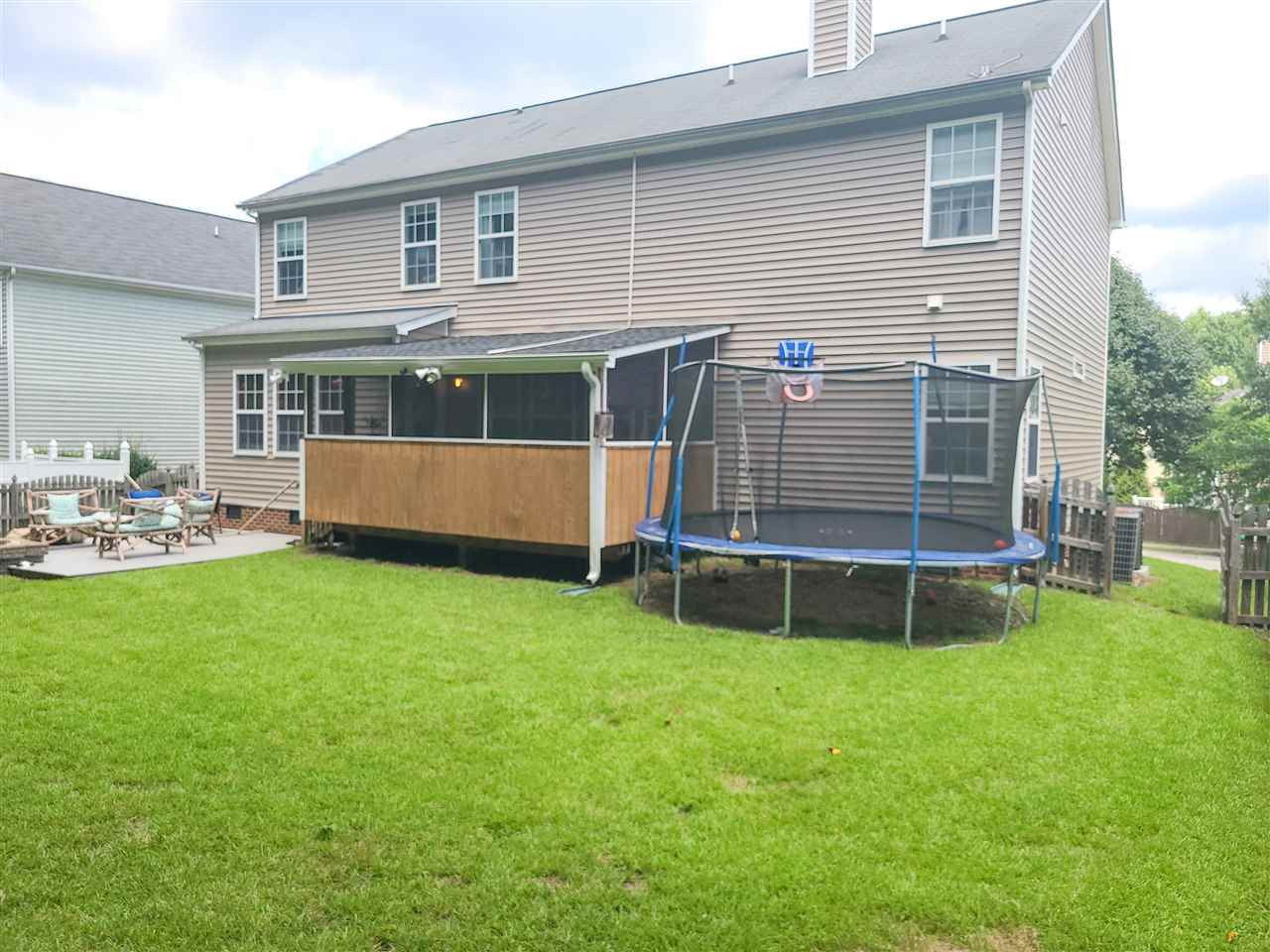 3234 Enchanting Way Raleigh, NC 27616 - Photo 3 of 30 Backyard with Deck and Firepit