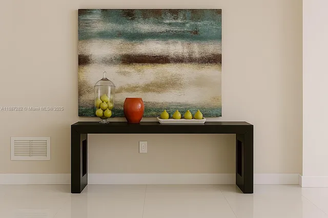 a bedroom with a bed and a flat tv screen next to a window