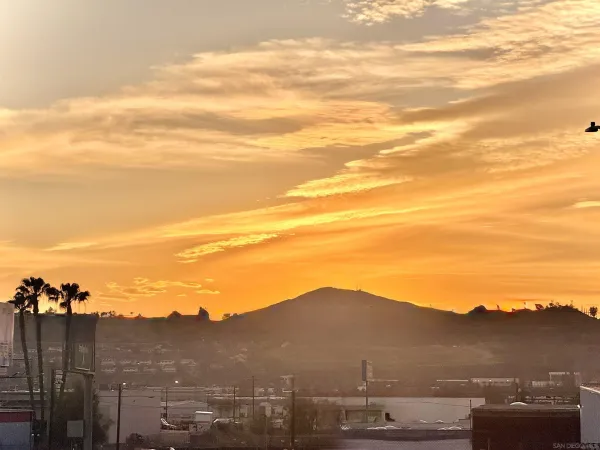 a view of a sky from the terrace