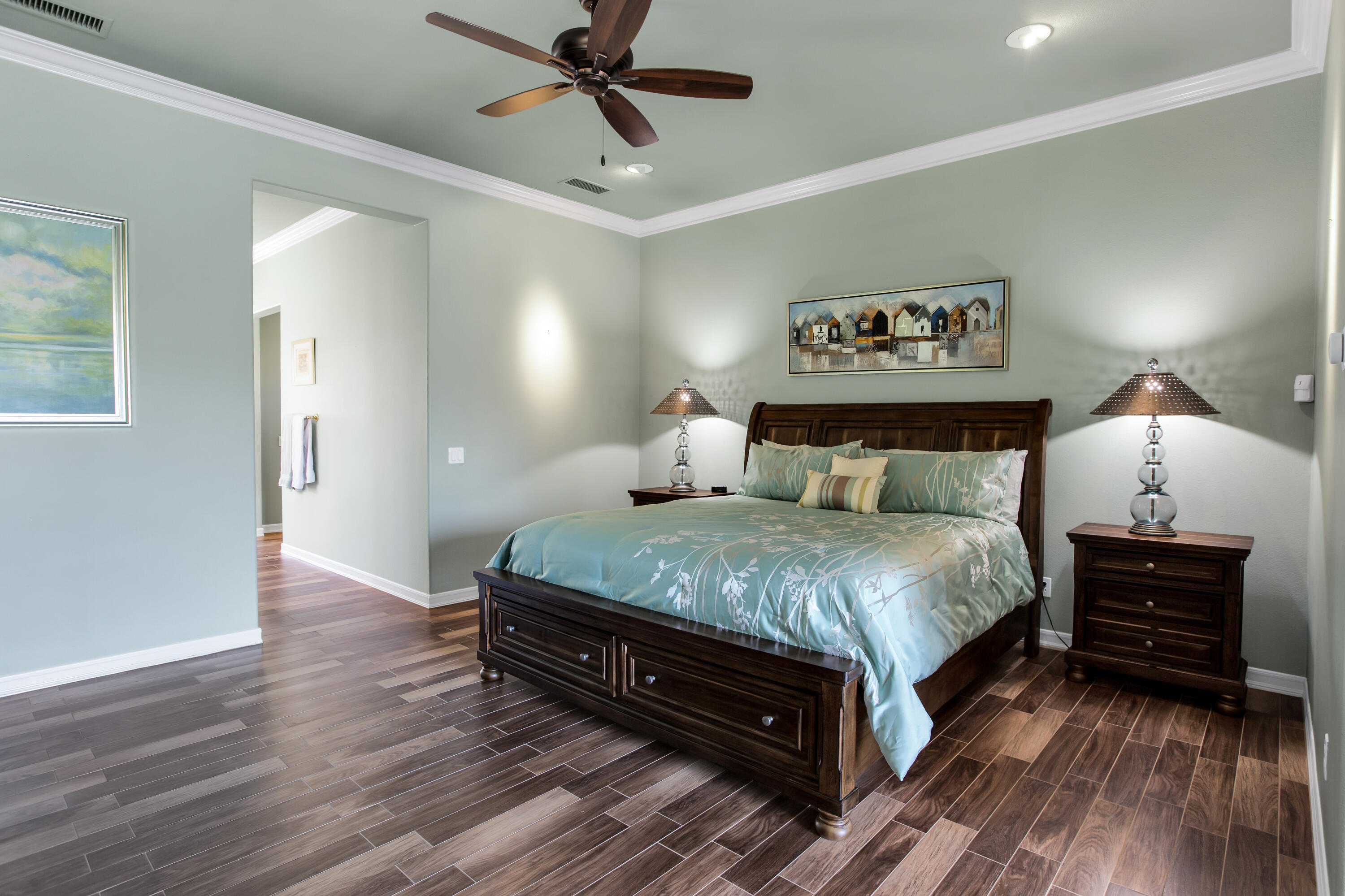 390 Loch Lomond Road Rancho Mirage, CA 92270 - Photo 24 of 55 a bedroom with a bed and dresser