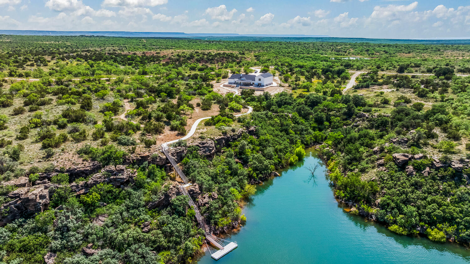 2627 Ward Road Snyder, TX 79549 - Photo 4 of 76 Oak Canyon Estates drone-4