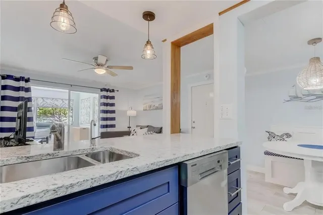 a view of a double vanity sink and a mirror