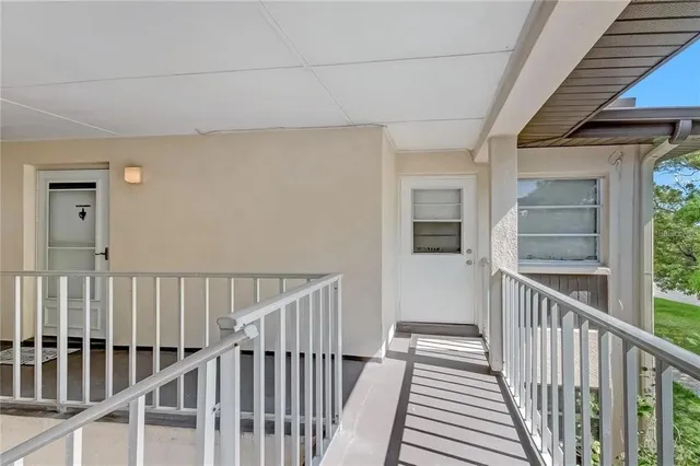 a view of outdoor space with garden and trees