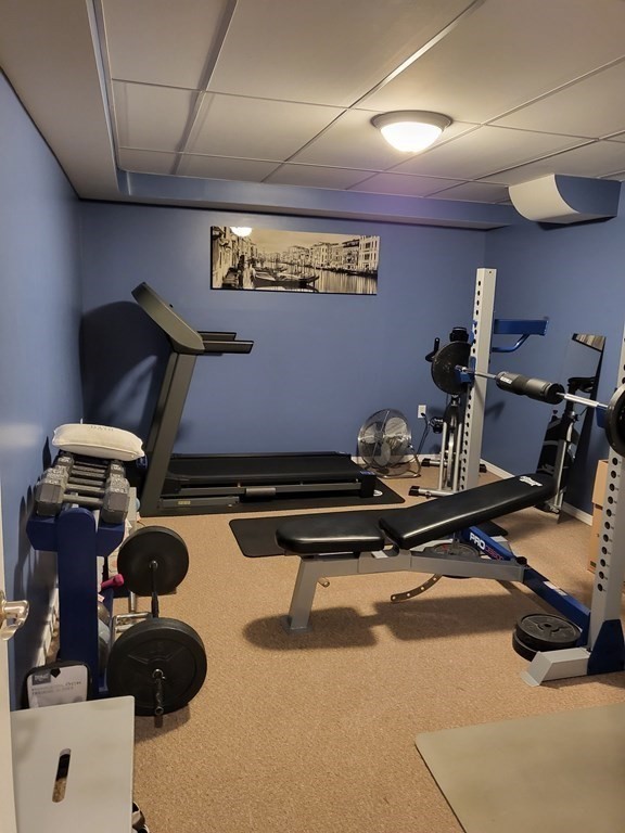 246 Lamont Street Springfield, MA 01119 - Photo 17 of 23 a room with gym equipment