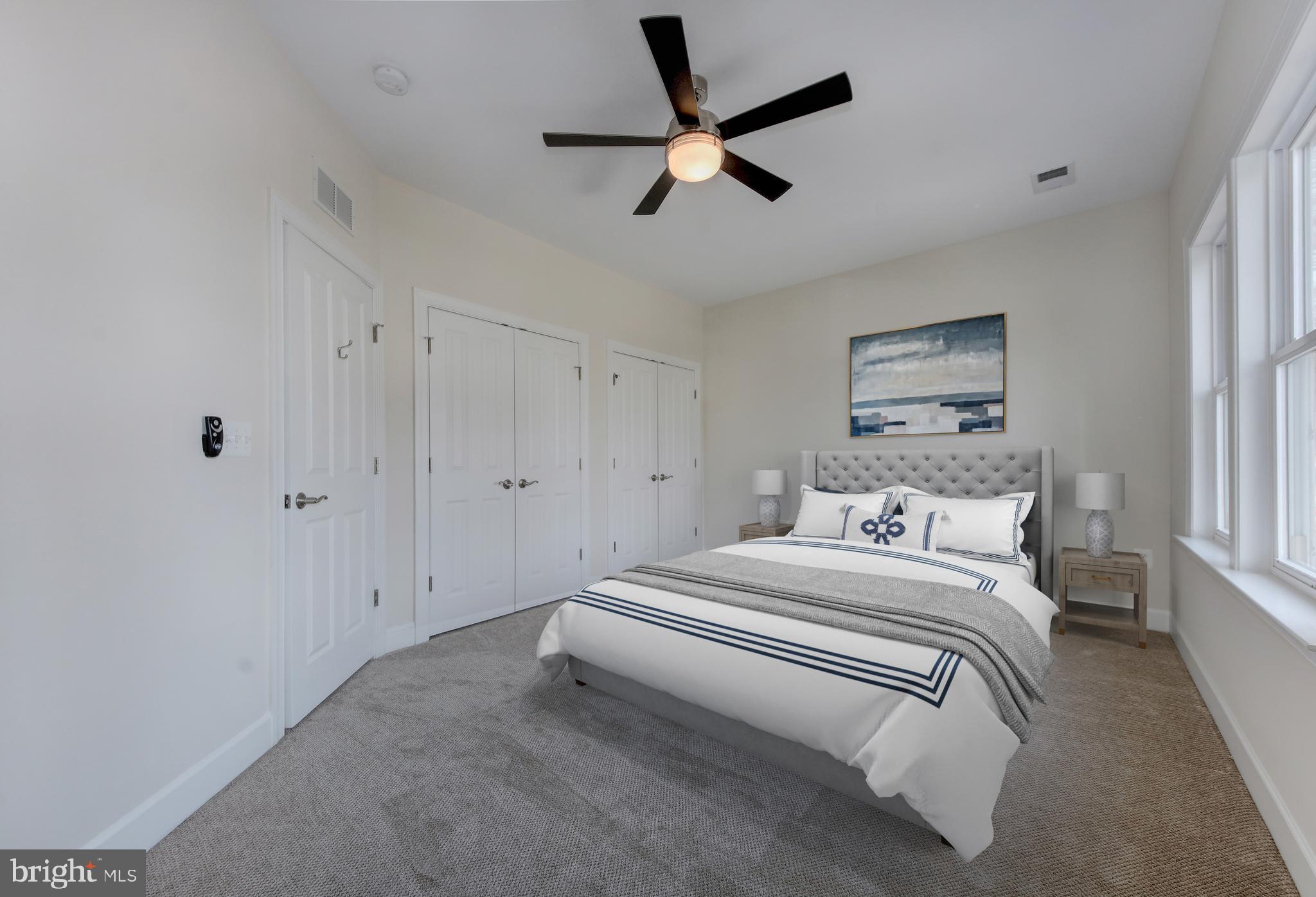 2002 Griffith Road Falls Church, VA 22043 - Photo 29 of 62 Fourth bedroom on upper level (virtually staged)